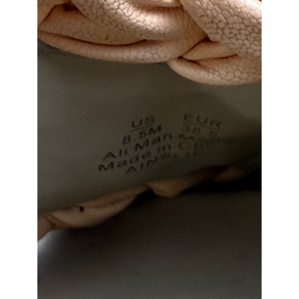 Sam Edelman Peach Braided Slide Sandal - Picture 3 of 13